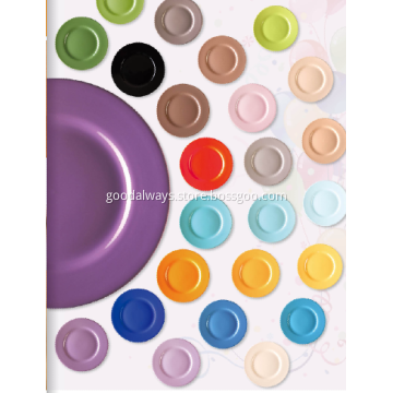 Stoneware Plate Dish Mutil Color